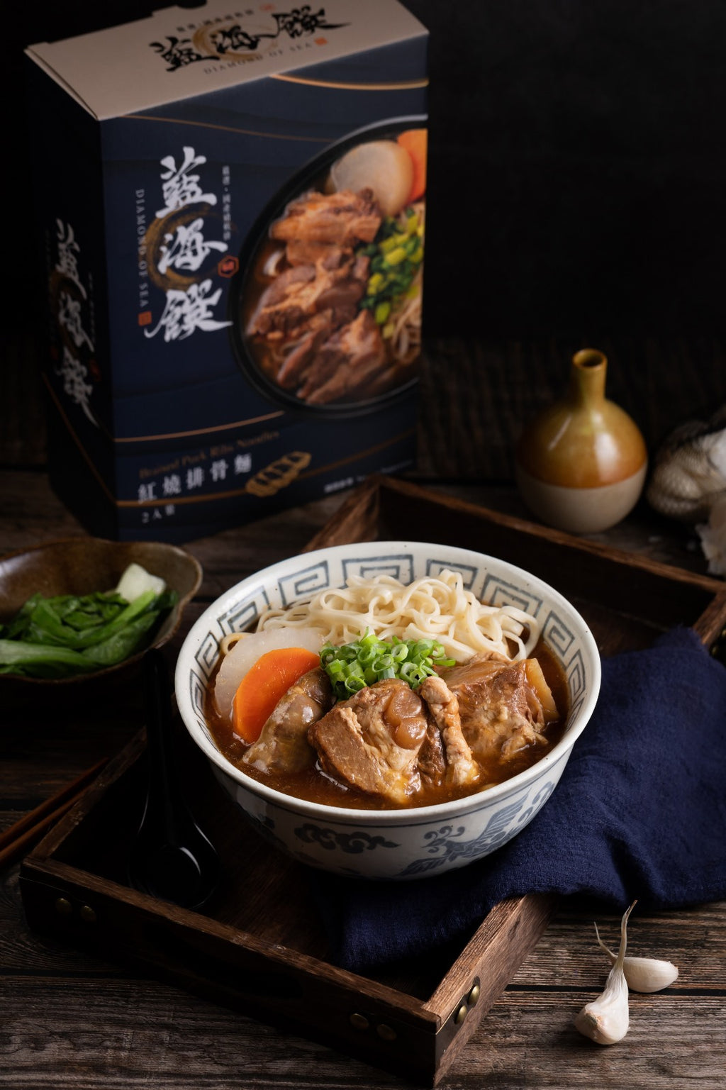 藍海饌-紅燒排骨麵2入裝