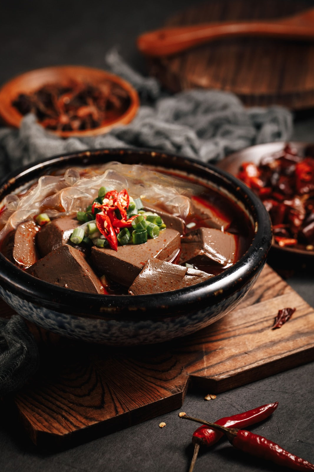 藍海饌-麻辣鴨血寛粉2入裝