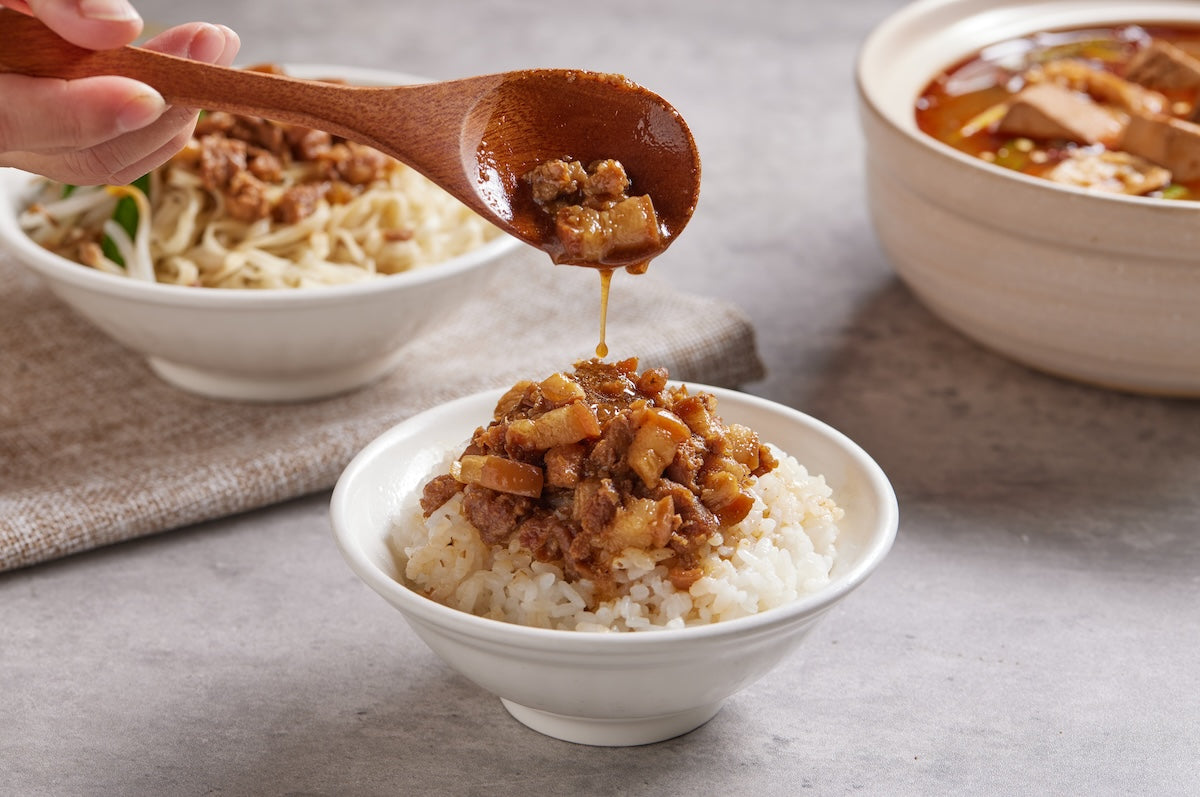 台灣雲林李排骨酥冠軍滷肉飯肉燥包150gx3