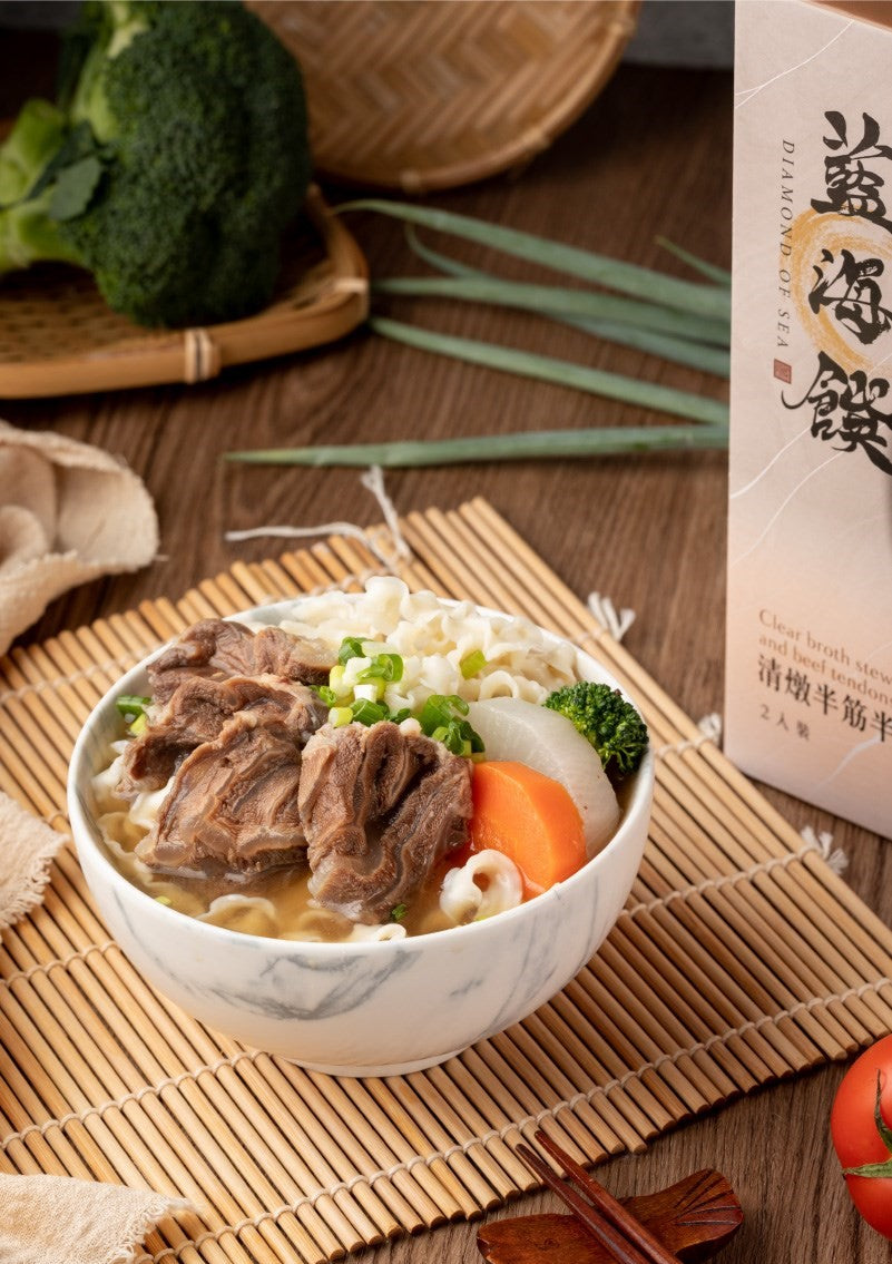 藍海饌-清燉牛肉麵2入裝
