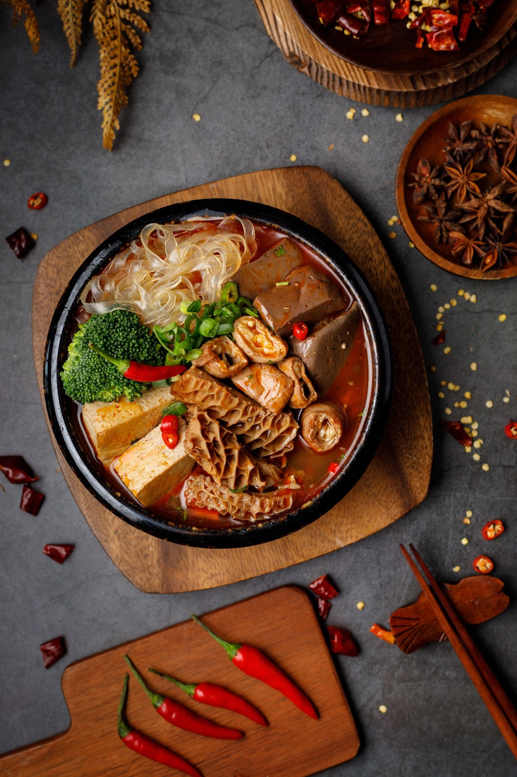 藍海饌-麻辣四喜寬粉2入裝