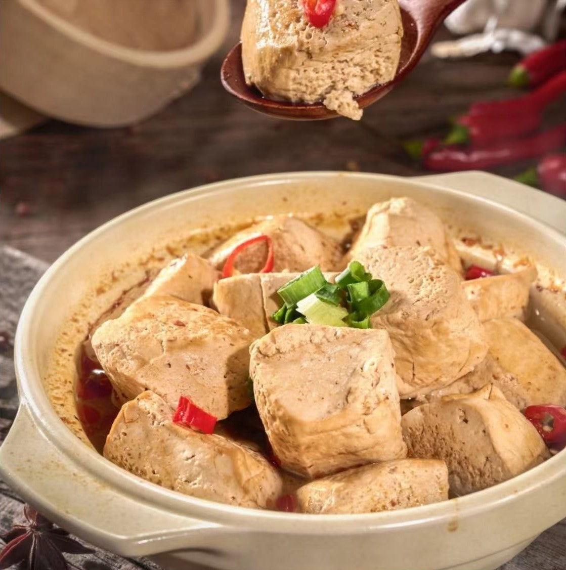 龍老二-麻辣臭豆腐450g