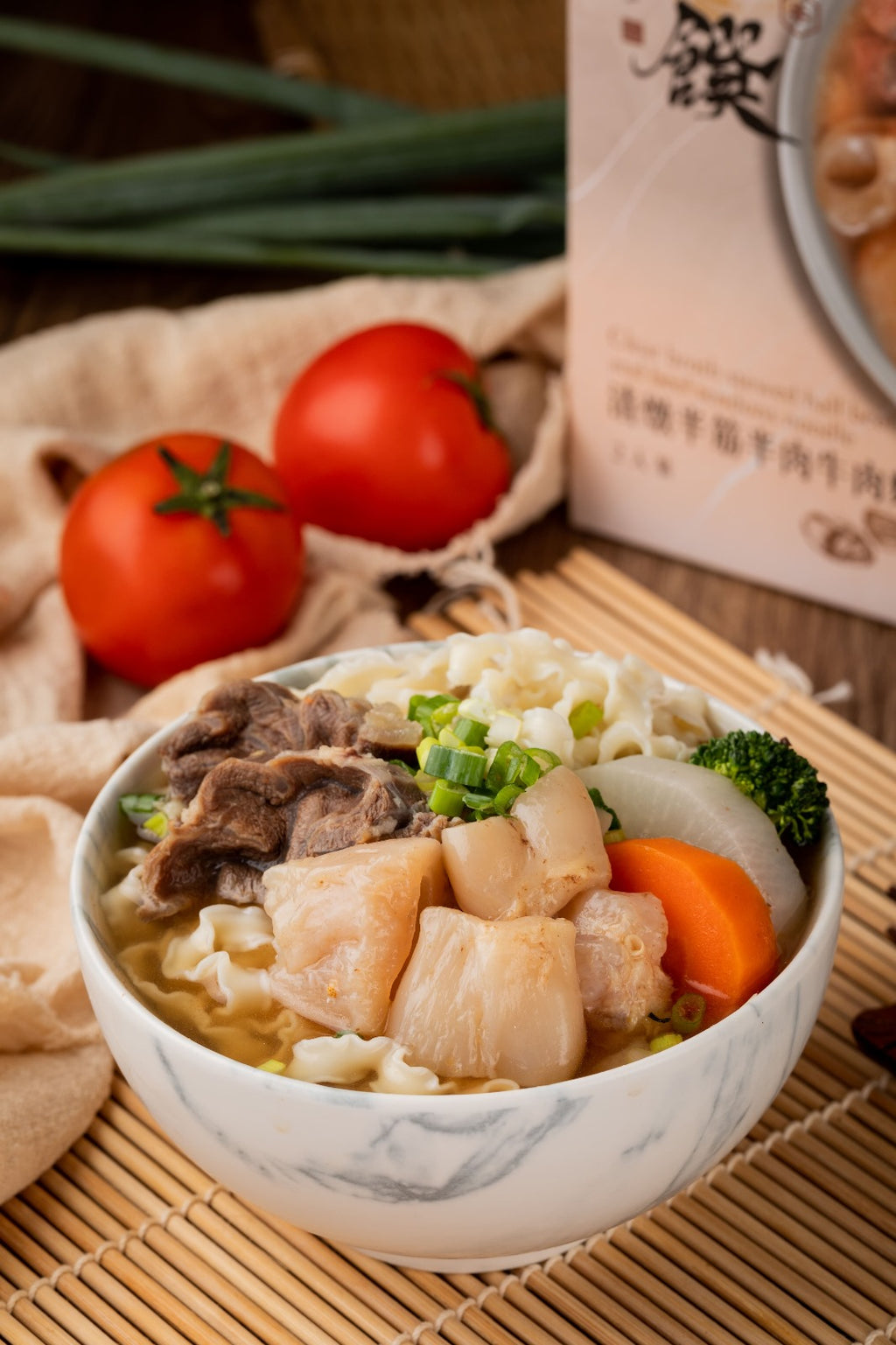 藍海饌-清燉半筋半肉麵2入裝