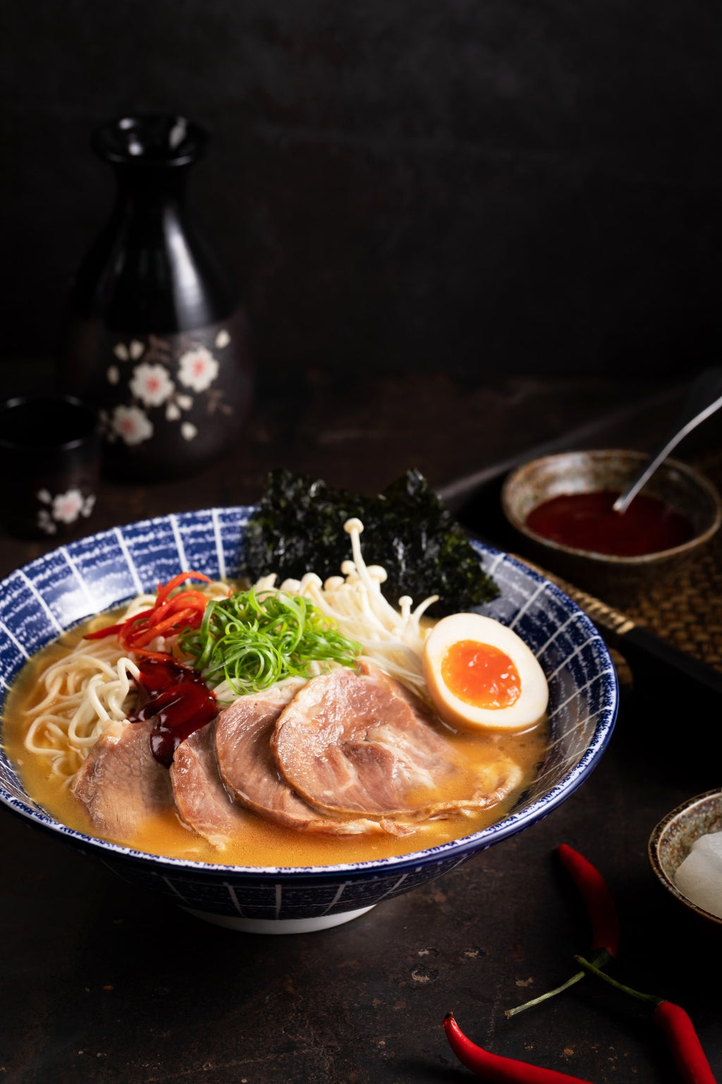 藍海饌-辛味噌豚骨拉麵2入裝