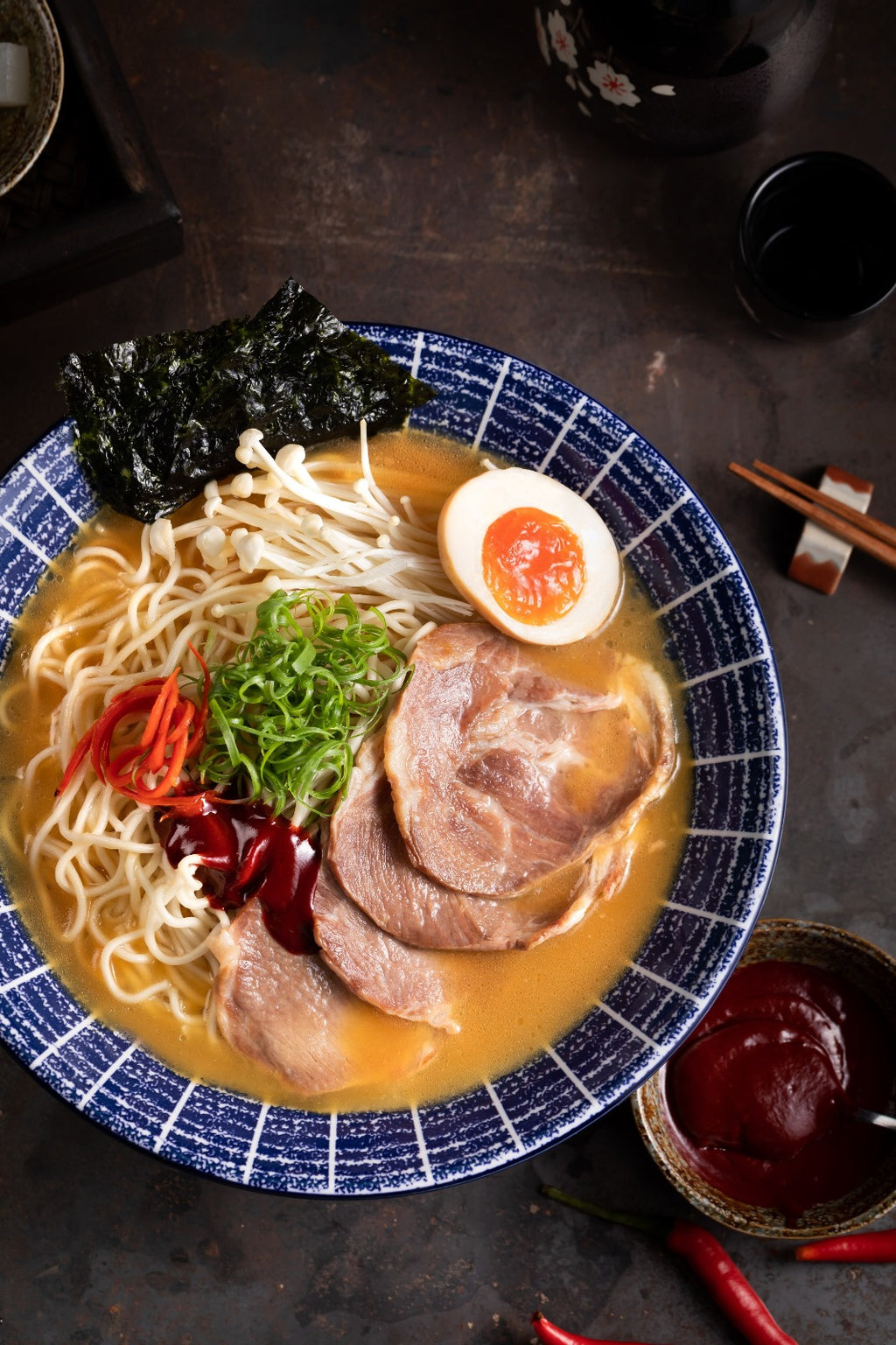 藍海饌-辛味噌豚骨拉麵2入裝